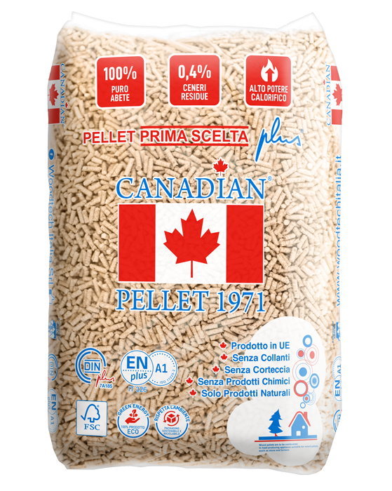 Pellets Canadian 15 kg – Embalagem de 70 sacos (Qualidade Premium Canadiana)